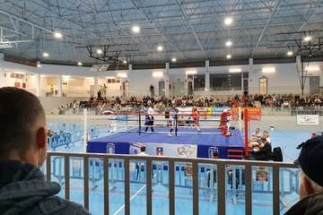 El boxeo volvió a Telde con una velada en el Pabellón Juan Carlos Hernández (Foto TA)